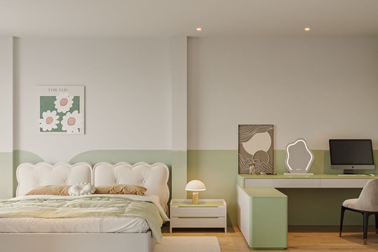 6 giải pháp thiết kế phòng ngủ không có cửa sổ vẫn thoáng mát