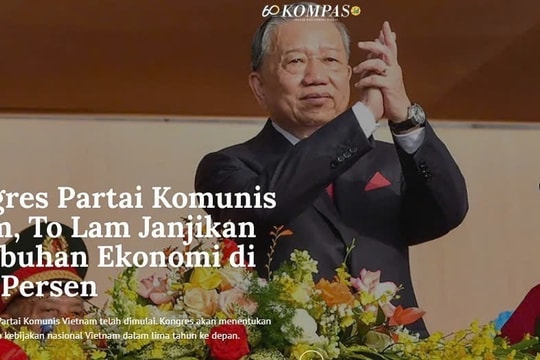 Truyền thông quốc tế: Đại hội XIV mở ra định hướng phát triển mới cho Việt Nam