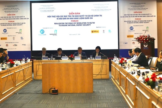 Hiện thực hóa Nghị quyết 70-NQ/TW: Bảo đảm an ninh năng lượng quốc gia