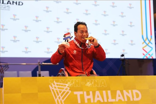 ASEAN Para Games 13: Đoàn thể thao người khuyết tật Việt Nam khởi đầu suôn sẻ với 8 HCV