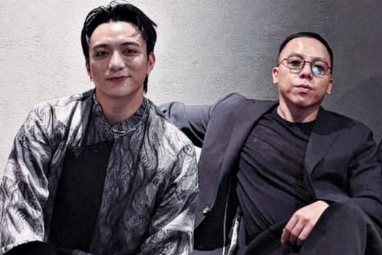 Hoàng Touliver đón sinh nhật bên đồng nghiệp