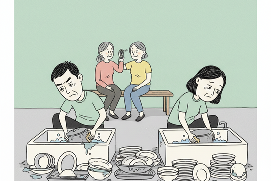 Chồng chăm chỉ quá khiến nhiều lúc tôi khó chịu