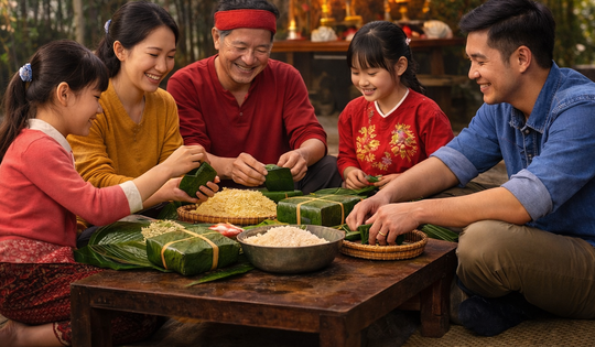 Bánh chưng đem đến 'hơi thở' ngày Tết