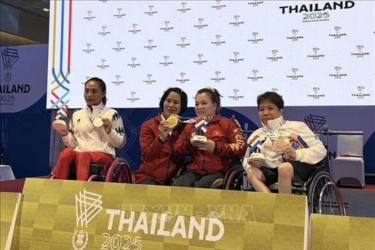 ASEAN Para Games 13: Đặng Thị Linh Phượng góp thêm HCV cho cử tạ Việt Nam