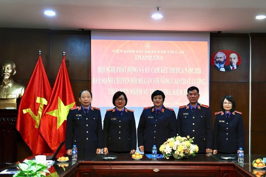 Đẩy mạnh chuyển đổi số gắn với nâng cao chất lượng thực hiện nhiệm vụ thanh tra, kiểm tra năm 2026