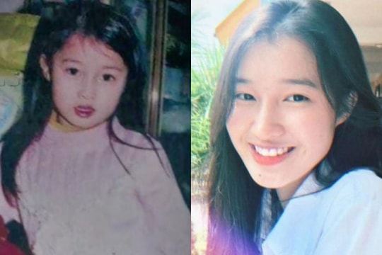 Ảnh lúc thơ bé của Phương Nhi gây chú ý