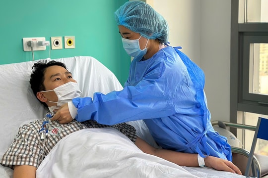 Vợ hiến gan cứu chồng ung thư