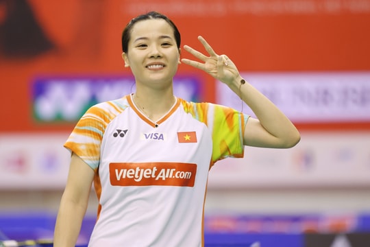 Thùy Linh vào tứ kết Indonesia Masters