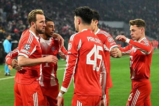 Kane đưa Bayern vào vòng 1/8 Champions League