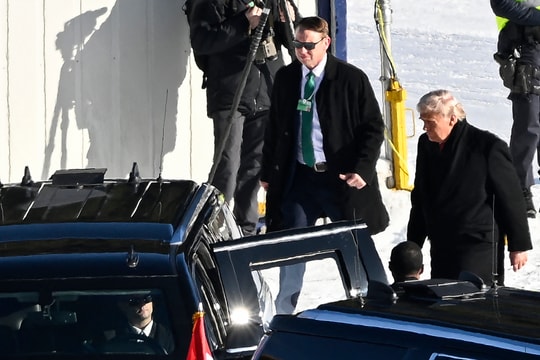 'Tân binh' trong đội xe bảo vệ ông Trump tại Thụy Sĩ