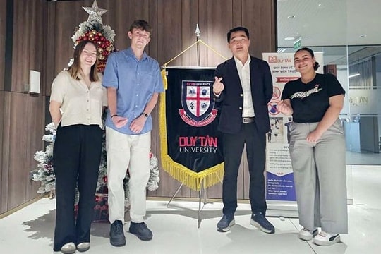 Sinh viên Pháp đến Đại học Duy Tân tham gia học kỳ Trao đổi