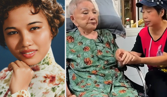 Nghệ sĩ cải lương Hồng Nga U80 da dẻ vẫn hồng hào nhưng bị lẫn, không còn nhớ ai