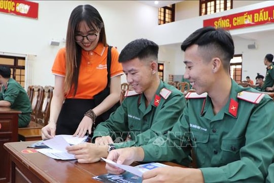 Tạo điều kiện thuận lợi về việc làm cho quân nhân xuất ngũ