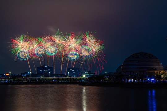 Chọn vị trí đẹp xem pháo hoa mừng Đại hội Đảng