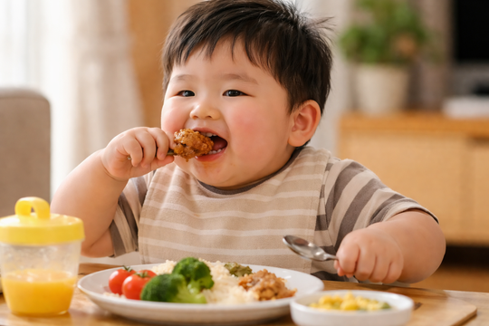 Dấu hiệu trẻ tăng cân không lành mạnh