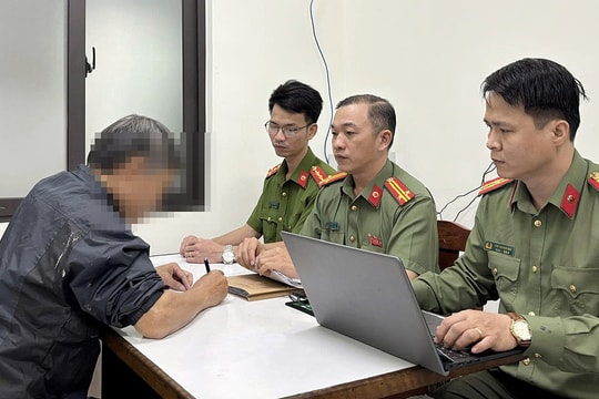 Công an làm việc với người chia sẻ thông tin xuyên tạc từ Fanpage Lê Trung Khoa