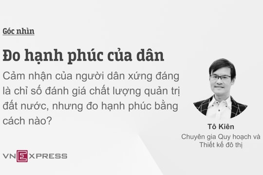 Đo hạnh phúc của dân