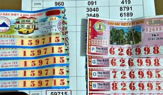 Xổ số miền Nam chưa tìm ra chủ nhân 3 giải độc đắc