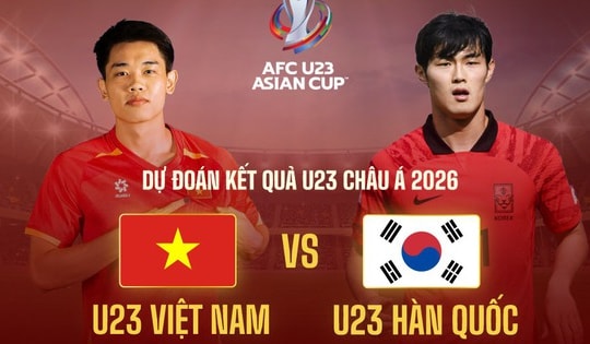 Nhận định, dự đoán tỉ số trận U23 Việt Nam vs U23 Hàn Quốc: Cuộc đối đầu hấp dẫn