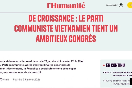 Truyền thông quốc tế đánh giá cao tầm nhìn, sự đồng thuận tại Đại hội XIV