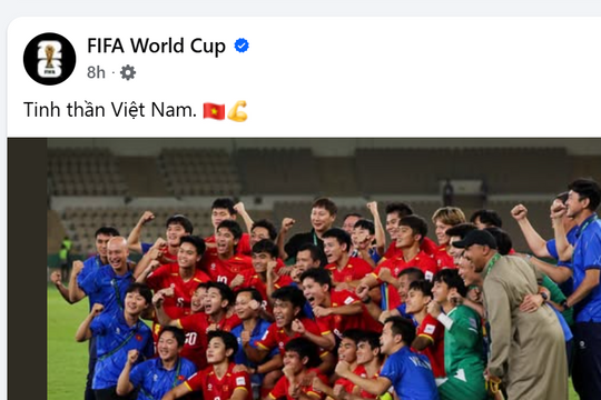 FIFA dùng bốn chữ nói về bản lĩnh U23 Việt Nam sau trận thắng Hàn Quốc