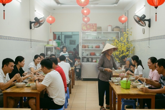 Chủ quán hủ tiếu ngày doanh thu 9 triệu nhưng 5 năm không dám nghỉ Tết