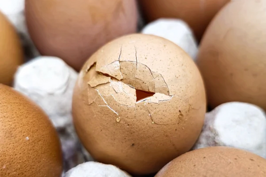 Có nên ăn quả trứng bị nứt vỡ vỏ?