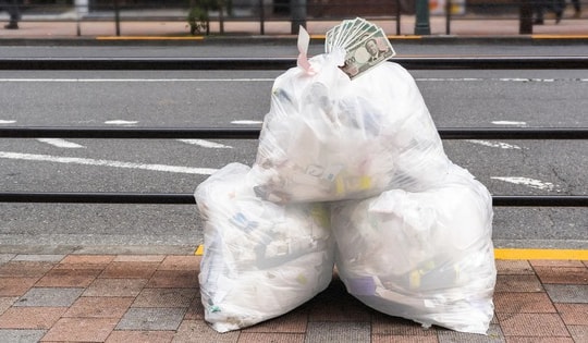 Thu gom rác, công nhân vệ sinh nhặt được 3 tỷ đồng tiền mặt