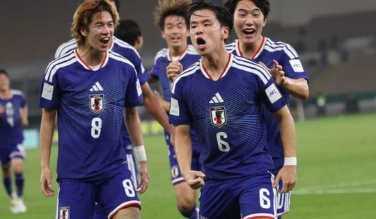 Thắng U23 Trung Quốc áp đảo, U23 Nhật Bản lần thứ ba vô địch giải U23 châu Á