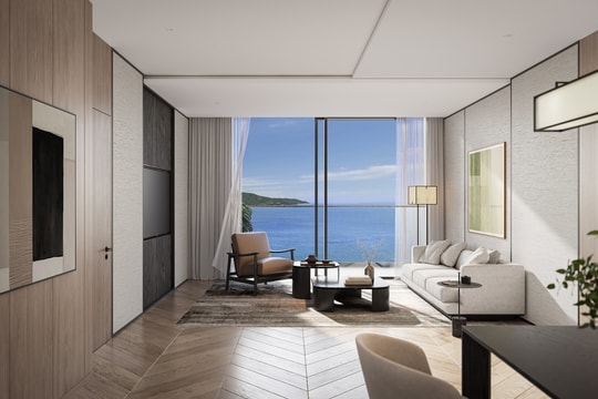 Thiết kế mở linh hoạt tại căn hộ Nobu Danang