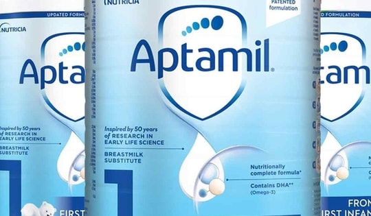 Yêu cầu các sàn thương mại điện tử ngừng kinh doanh, gỡ ngay sản phẩm sữa Aptamil nhiễm độc