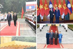 Vun đắp và phát triển hơn nữa quan hệ đặc biệt Việt Nam-Lào