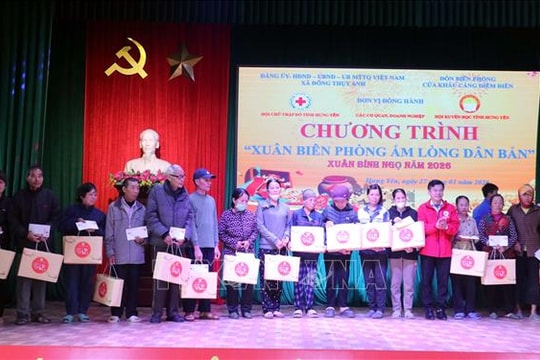 'Xuân biên phòng ấm lòng dân bản' Xuân Bính Ngọ năm 2026