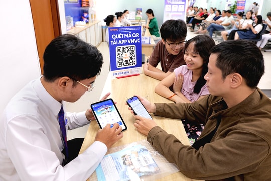 VNVC mở rộng tiện ích tiêm chủng trên ứng dụng điện thoại