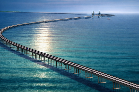 Thiết kế đường vượt biển Cần Giờ - Vũng Tàu