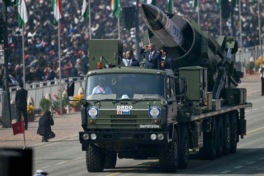 Ấn Độ khoe tên lửa siêu vượt âm tầm bắn hơn 1.500 km