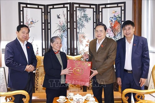 Chủ tịch Quốc hội Trần Thanh Mẫn tri ân các đồng chí nguyên lãnh đạo Đảng, Nhà nước