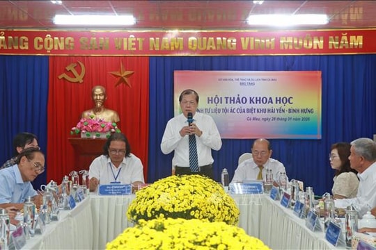 Hệ thống hóa tư liệu lịch sử, làm rõ chứng tích tội ác tại Biệt khu Hải Yến - Bình Hưng