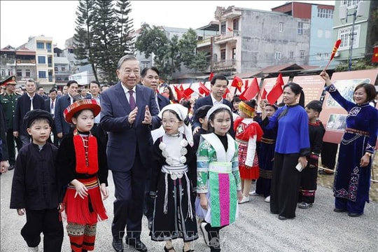 Tổng Bí thư Tô Lâm: Tiếp tục chung sức, đồng lòng đưa Cao Bằng tiến lên vững chắc