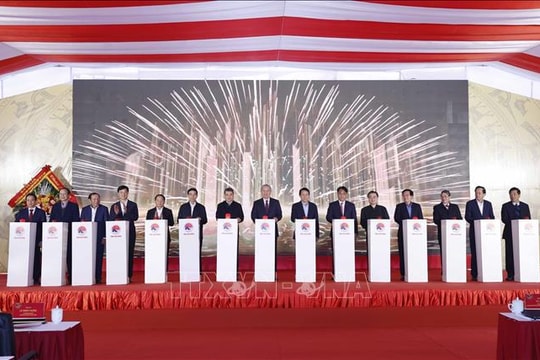 Tổng Bí thư Tô Lâm dự lễ khởi công xây trường học ở xã biên giới tỉnh Cao Bằng