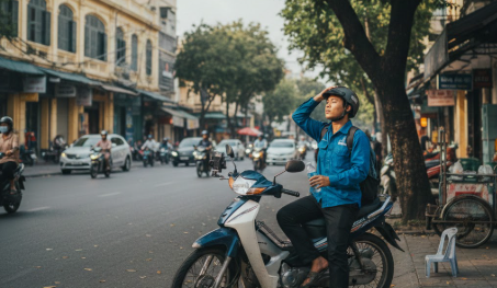 Lương 6-8 triệu nên 'chạy xe ôm công nghệ để không bị gò bó'