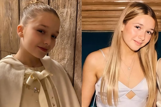 Không nhận ra con gái 14 tuổi của David Beckham