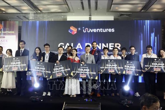 Top 10 start-up từ các trường đại học Việt Nam được nhận hỗ trợ đổi mới sáng tạo