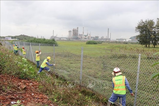 Đảm bảo an toàn thi công Dự án nâng cấp mở rộng Nhà máy lọc dầu Dung Quất