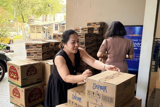 Chung tay mang Tết đến với người dân vùng lũ tỉnh Đăk Lắk