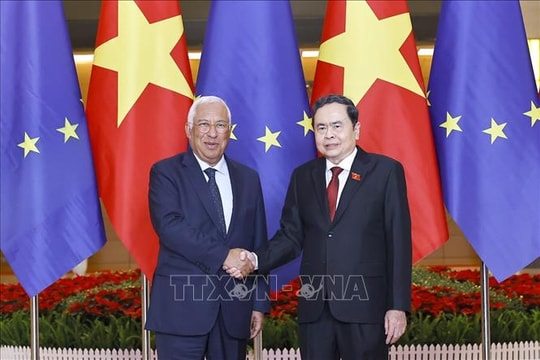 Chủ tịch Quốc hội hội kiến Chủ tịch Hội đồng châu Âu