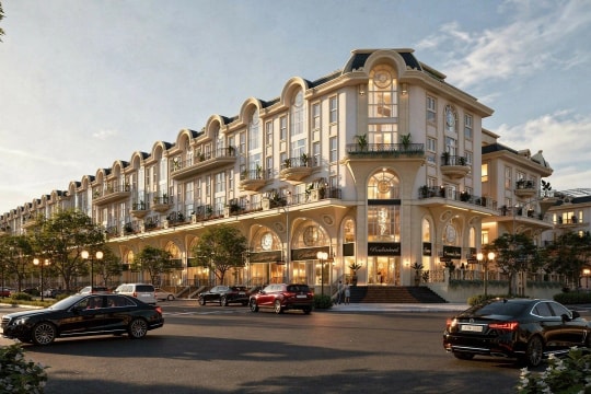 Ba lợi thế của nhà phố thương mại The Legend Shophouse