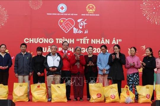 Tết nghĩa tình: Đồng hành cùng người nghèo và người lao động khó khăn