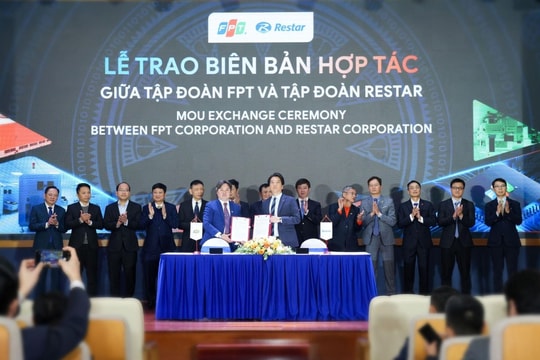 Một loạt thỏa thuận hợp tác quốc tế phát triển bán dẫn