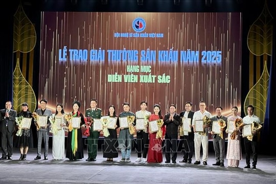 Trao 38 Giải thưởng Sân khấu năm 2025